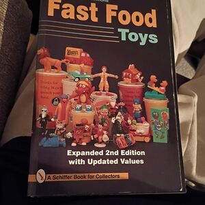 Fast Food Toys Collector's Book - Black Cover
